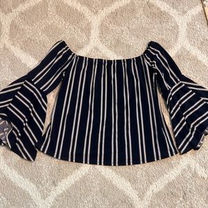 Off the shoulder stretchy top